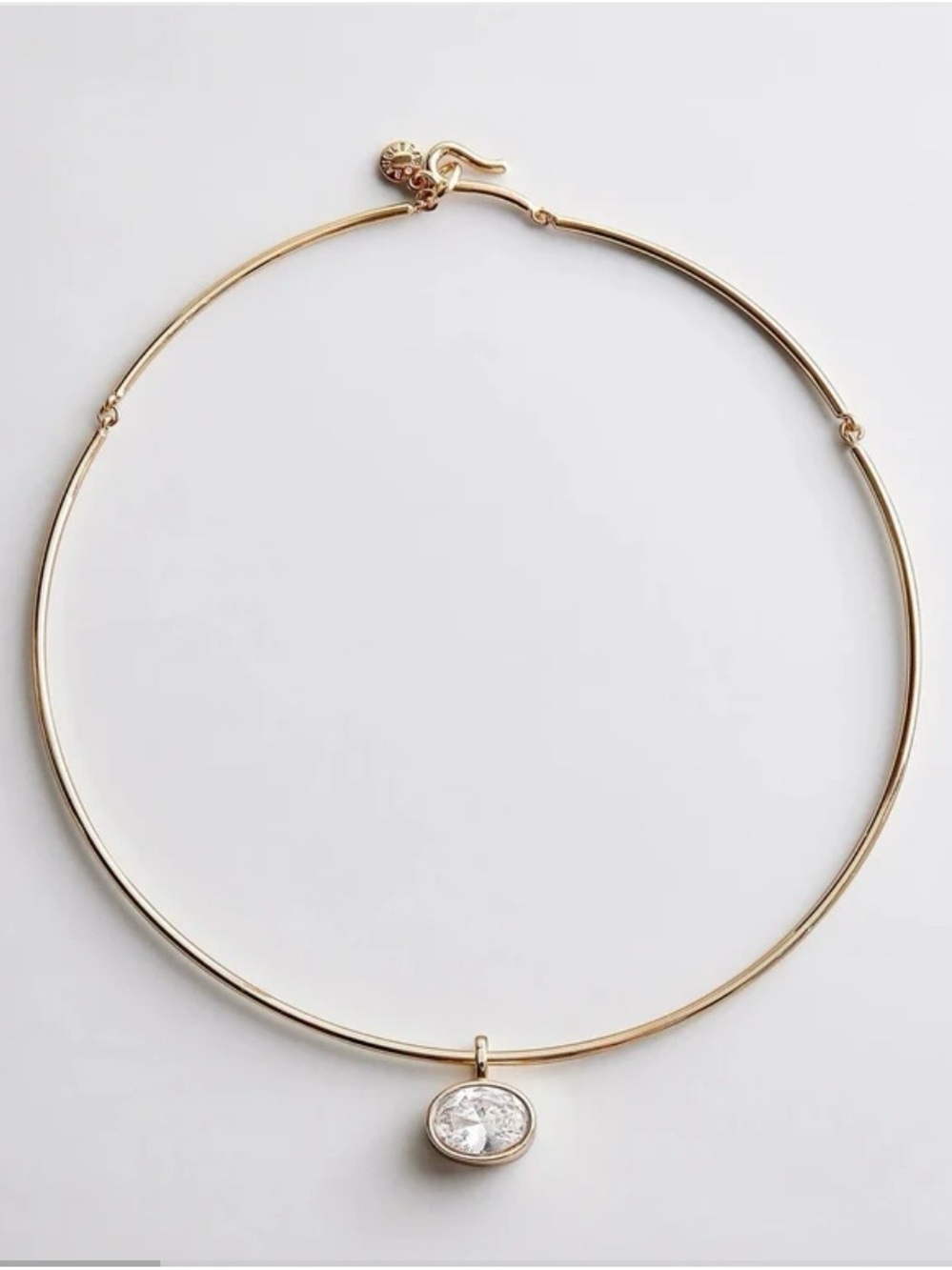 BaubleBar Lexi Crystal Collar Necklace, OS